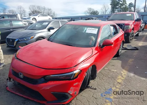 2024 Honda Civic Ex из США, поврежденный, VIN 2HGFE1F78RH305231